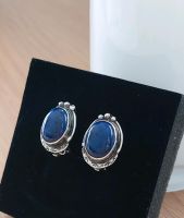 Ohrringe, Clips, Indianerschmuck, 925er Silber, Lapislazuli Hessen - Heidenrod Vorschau