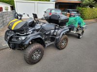 Suzuki King Quad 750i evtl. mit kompl. Campinganhänger ua. Rheinland-Pfalz - Windhagen Vorschau