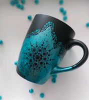 Tasse Kaffetasse Kaffeebecher Becher dot Mandala handbemalt Baden-Württemberg - Löchgau Vorschau