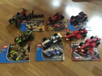 Lego, Ferrari, Racers, Auto, + Bauanleitungen, Rückziehmotoren! Niedersachsen - Coppenbrügge Vorschau