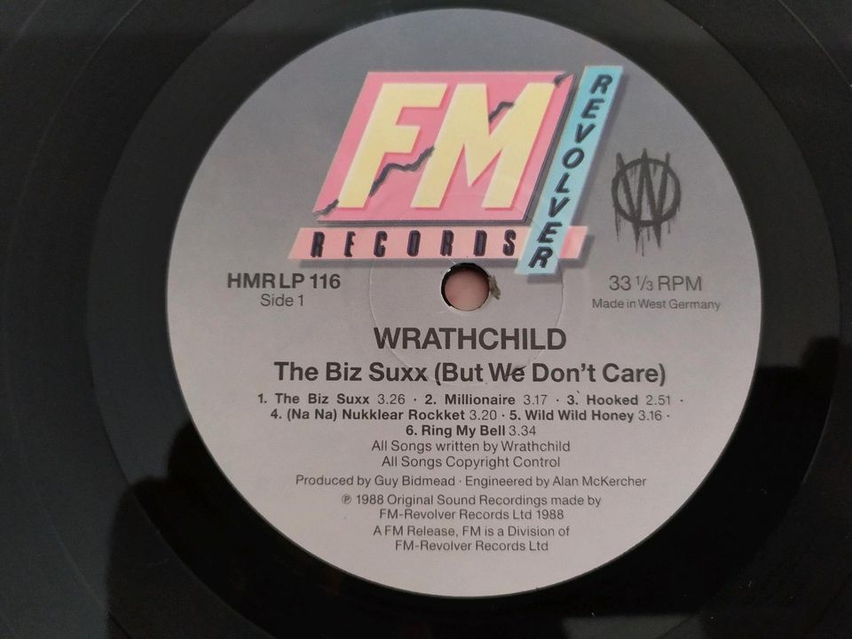 Wrathchild - Stakk Attakk + The Biz Suxx Vinyl LPs in Bonn