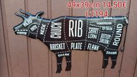 Blechschild Schild Blech Wandbild Grill Burger BBQ Sachsen - Reichenbach (Vogtland) Vorschau