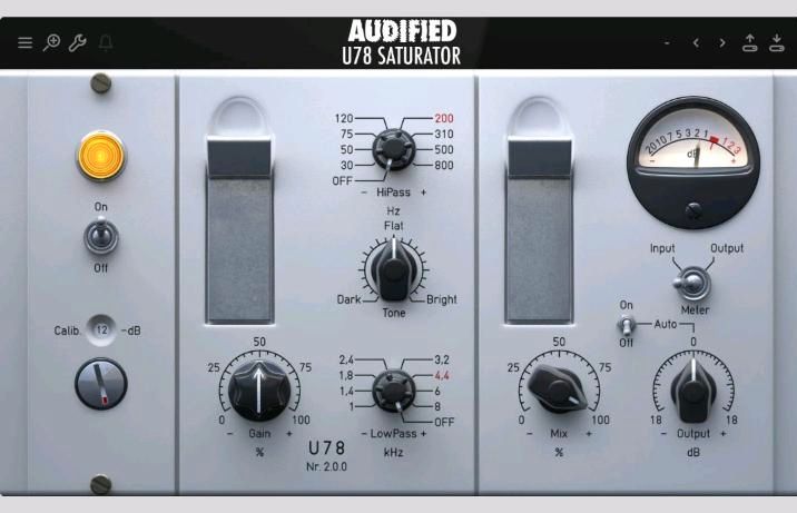 U78 Saturator Audified - VST Plugin in Saarbrücken