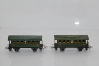 Märklin HO/00 50er Jahre 2x Blech Personenwagen grün,3 KL.-Nr:327 Nordrhein-Westfalen - Overath Vorschau