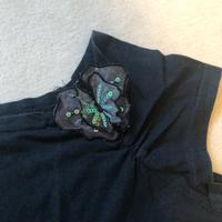 Tanktop Top schwarz Schmetterling Baumwolle noa gothic Brandenburg - Dallgow Vorschau