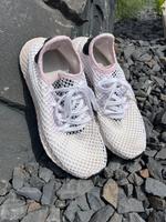 Adidas Deerupt Runner Sneaker Netz Netzschuhe Weiß Bayern - Coburg Vorschau