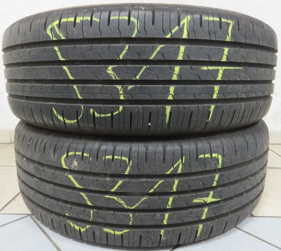 Sommerreifen Continental Eco Contact 6 225/60 R18 gebraucht 2 Stk in Premnitz