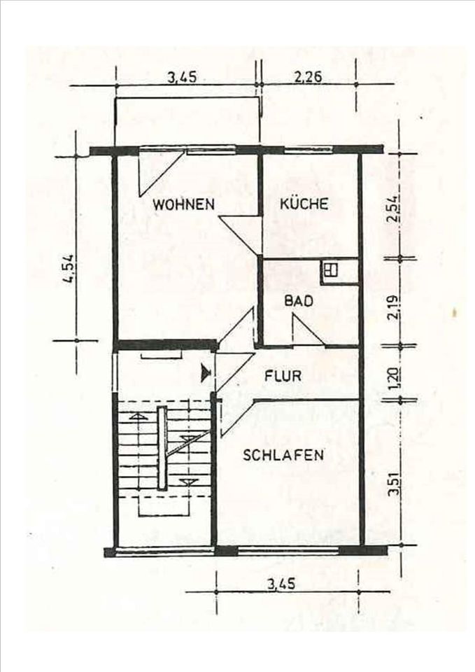 2-Raum-Wohnung in der Möllner Str, 11 im 3. OG! in Schwerin