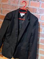 Schwarzer Blazer 38 H&M klassisch Office Look Business Sachsen-Anhalt - Wanzleben Vorschau