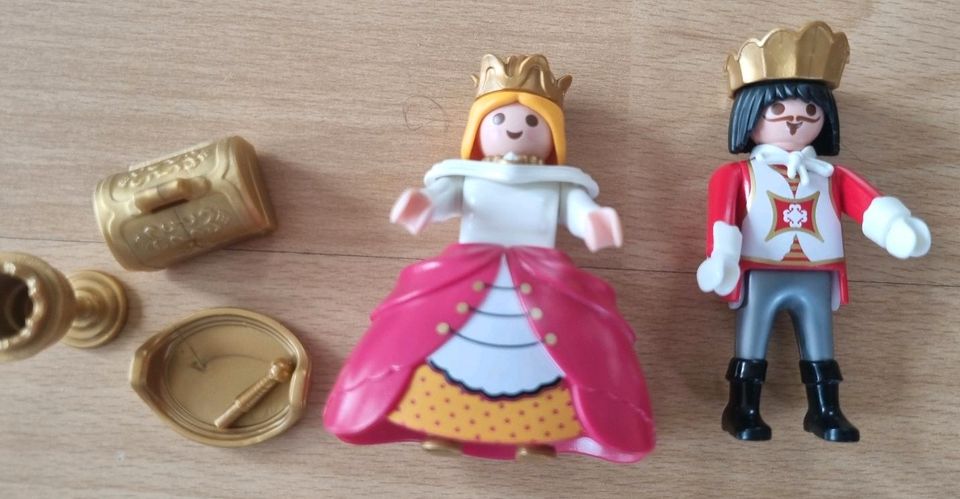 PLAYMOBIL  König und Königin gebr. ohne OVP in Goldbach