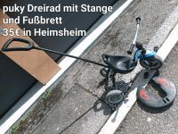 puky Dreirad mit Stange und Fußbrett 35€ in Heimsheim Baden-Württemberg - Heimsheim Vorschau