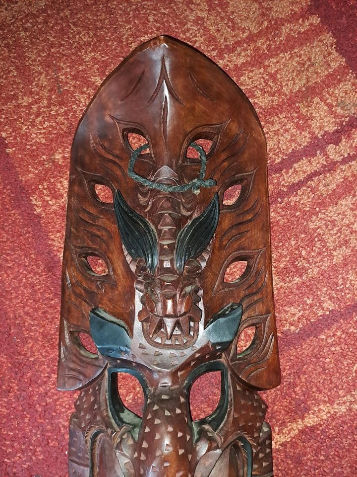 Große Afrika Maske aus Holz, afrikanische Maske in Kaufbeuren