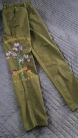 Guess Hose Gr.26 Khaki mit Stickereien Brandenburg - Breydin Vorschau