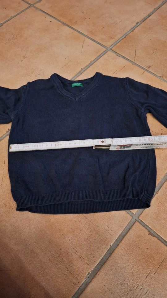 Pulli blau 80 86 92 United colors of Benetton pullover in Scheeßel