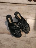 Lässige Pantoletten/Sommerschuhe * Janet D. * Leder * Gr.41 Bayern - Bad Kötzting Vorschau