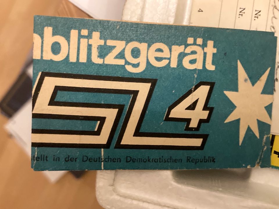 Elektronen Blitzgerät DDR Produkt in Dresden