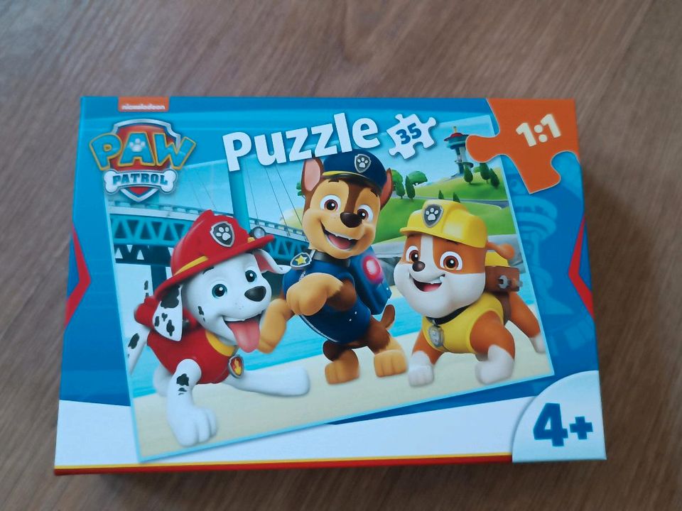 Puzzel Paw Patrol 35 Teile Neu in Quedlinburg-Rieder