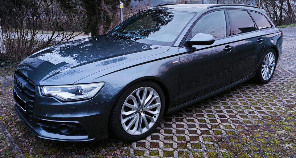 AUDI A6 AVANT 4G C7 - BiTDI - 313 PS - S-Line in Buchen (Odenwald)