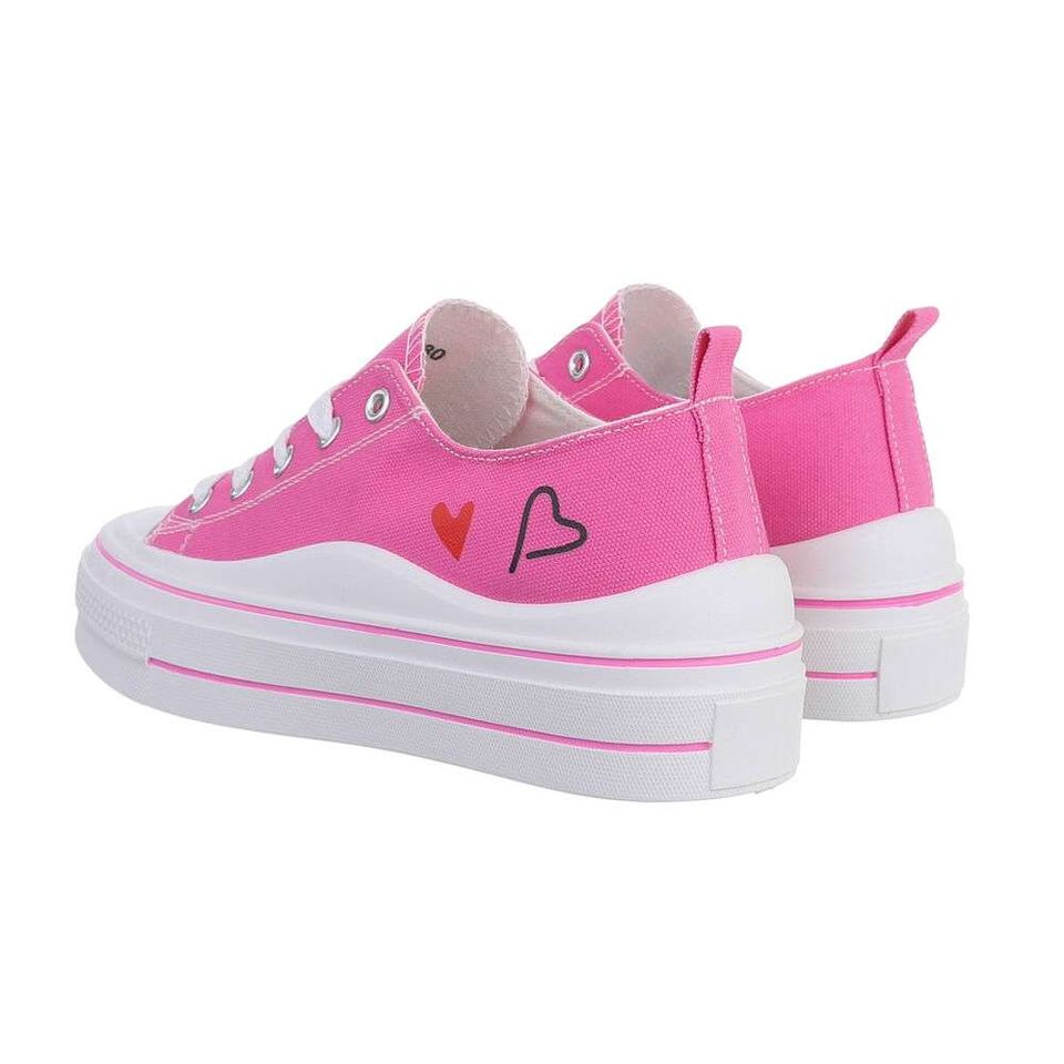 Damen Low-Sneakers - fushia Gr. 39 neu Kostenloser Versand in Bitzen