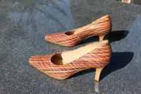 Pumps von Gabor - Gr. 4 - bunt gestreift - 6 cm Absatz - Neu! Niedersachsen - Springe Vorschau