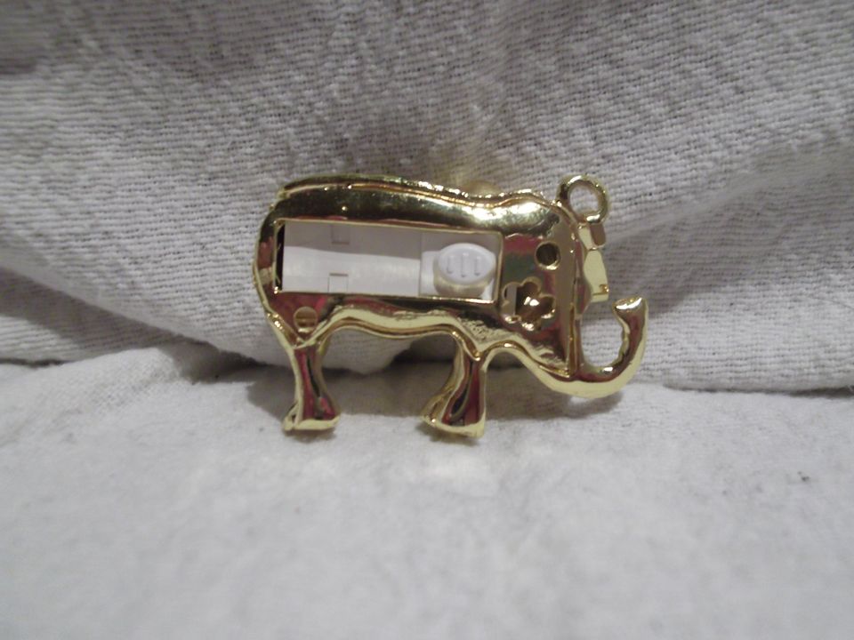 Goldener Elefant aus Metall USB Stick 58 GB USB 2.0 in Neustadt