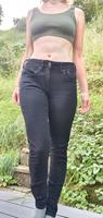 Raw Jeans in schwarz Bayern - Kaufbeuren Vorschau