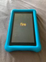 Amazon Fire 7 Tablet mit blauer Hülle Hessen - Büttelborn Vorschau