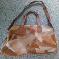 PATCHWORK LEDER SHOPPER UMHÄNGETASCHE VINTAGE BAG 70ER NP.45€ TOP Hamburg - Altona Vorschau