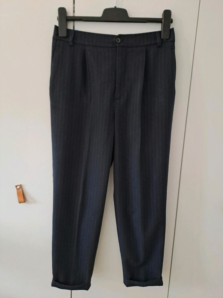 Zara Business Hose, Gr.S, Gr.36, Chino, Stoffhose, blau in Erftstadt