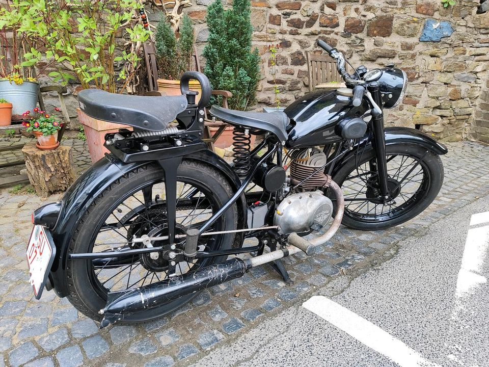 Zündapp DB 201 Baujahr 1950 Oldtimer Motorrad in Hennef (Sieg)