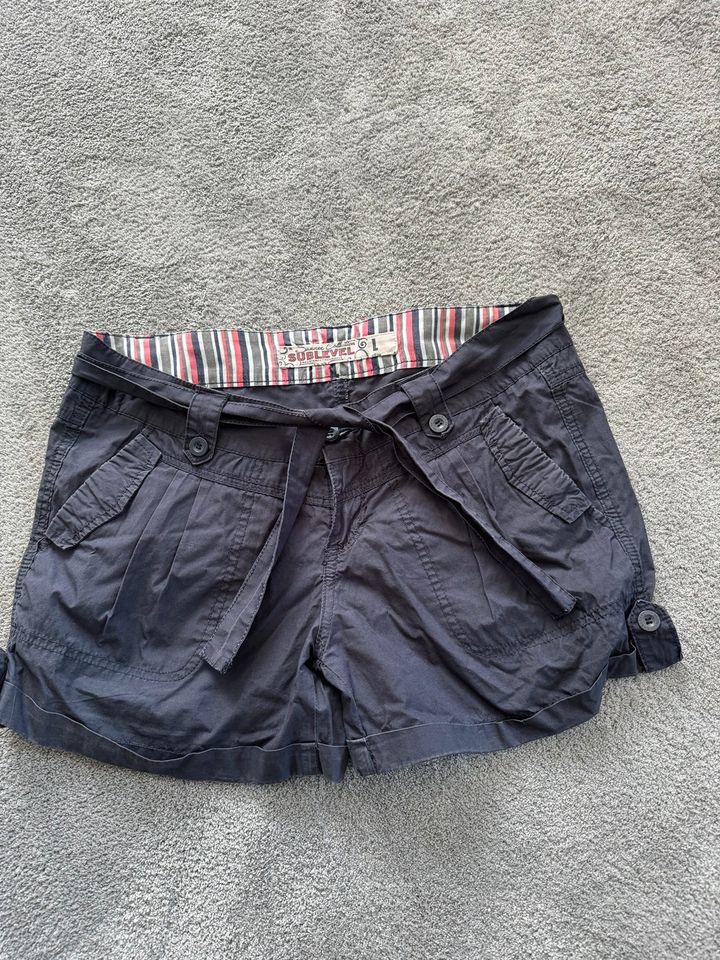 SUBLEVEL Shorts kurze Hose blau Gr L Sommerhose in Landau in der Pfalz