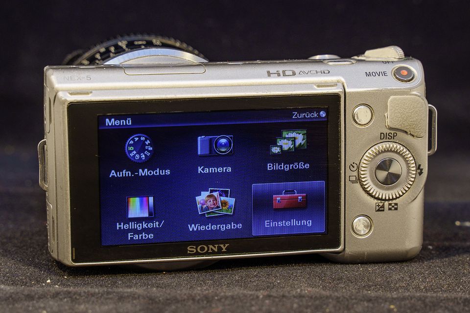 Digitalkamera-Sony Alpha NEX 5 mit 50mm Objektiv von TTArtisan in Kiel