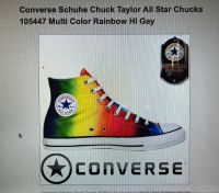 Converse Chucks Rainbow Regenbogen Sammlerstück Gr. 39 Hessen - Nidda Vorschau