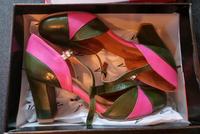 Pumps, La Veintinueve, Schuhe, grün, pink, Größe 41 NEU! Nordwestmecklenburg - Landkreis - Zierow Vorschau