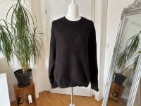 Schicker Strickpullover ⭐️ schwarzer edler Pullover Gr M Boho Bayern - Starnberg Vorschau