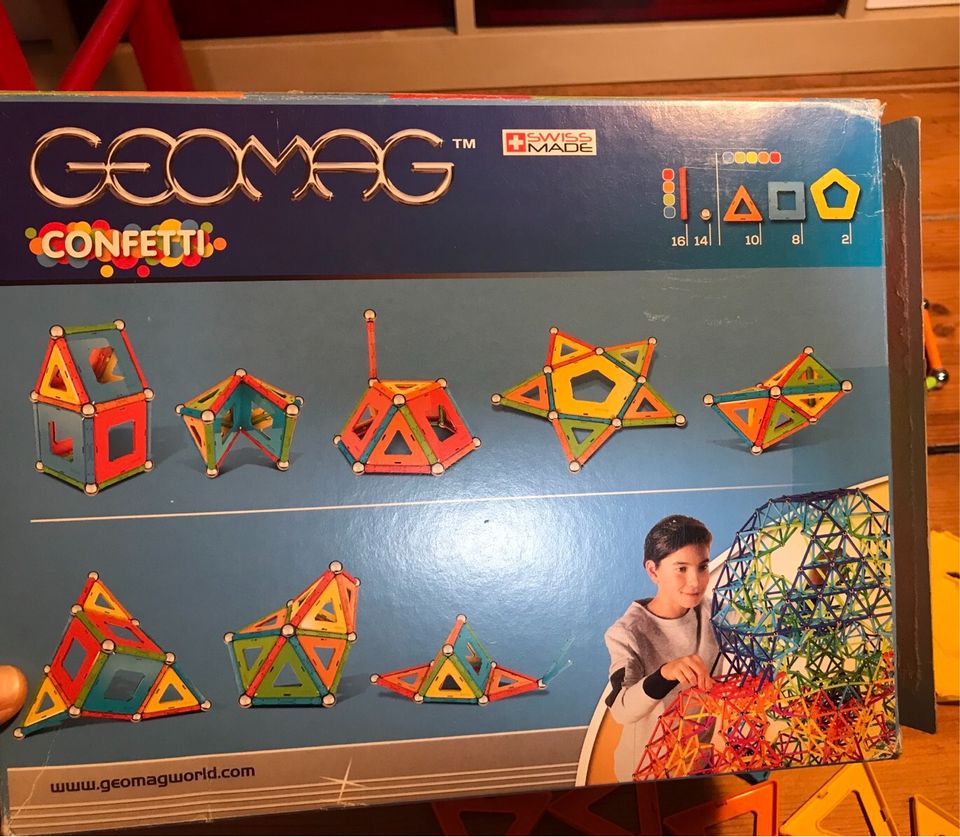 Geomag Confetti Magnet- und Konstruktionsspiel in Walldorf