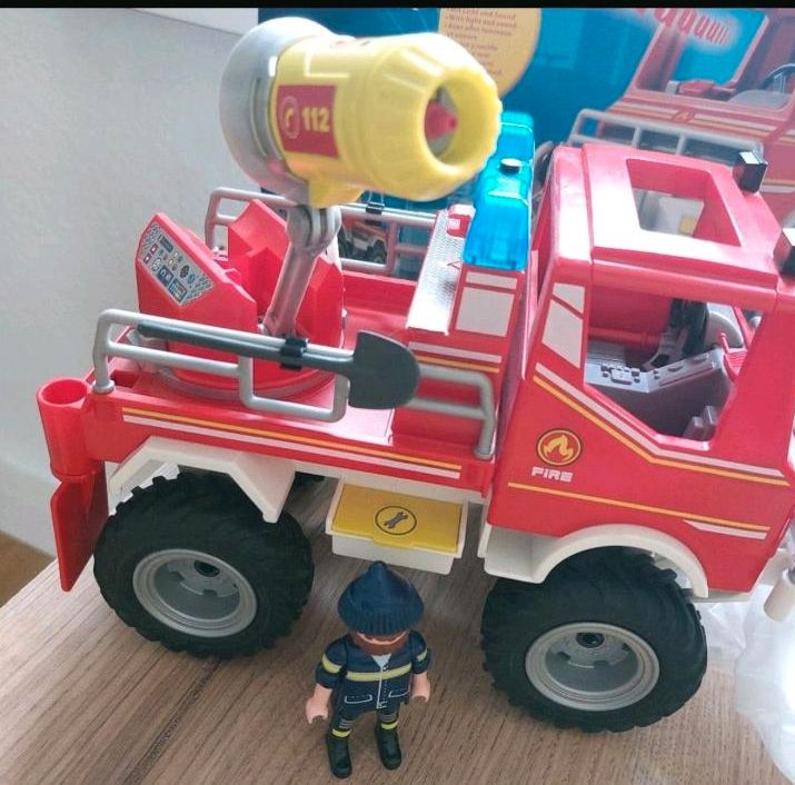 Biete Playmobil City Action Feuerwehr 9466 in Bad Sobernheim