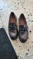 Loafer Marco Tozzi Lack-dunkelbraun Halbschuhe Bayern - Moosburg a.d. Isar Vorschau