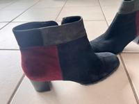 Stiefelette, Schwarz, Rot, Grau, 5 1/2, Leder, Ara Rheinland-Pfalz - Mayen Vorschau