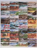 Kunstdruck Aquarell "Norwegen"   276/500 Schleswig-Holstein - Flensburg Vorschau