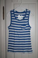 Girl2Girl Tank Top maritim Gr. 110 116 blau weiß gestreift Glitz Wandsbek - Hamburg Marienthal Vorschau