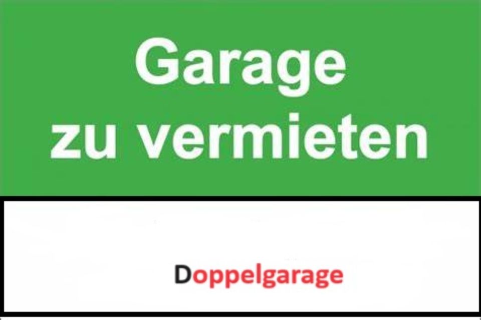 Garage zur Miete in Mühlhausen