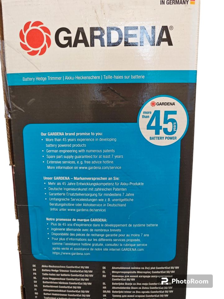 Gardena Akku-Heckenschere ComfortCut 50/18V P4A jetzt Ready-To-Use in ist Dortmund Oestrich | Set Kleinanzeigen - eBay Kleinanzeigen