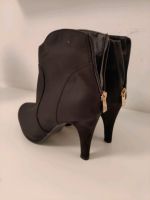 Stiefeletten High Heels Schwarz Neu Wildlederoptik Hamburg - Altona Vorschau