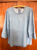Jeansbluse Vero Moda Gr. L mit Volants Kiel - Schreventeich-Hasseldieksdamm Vorschau