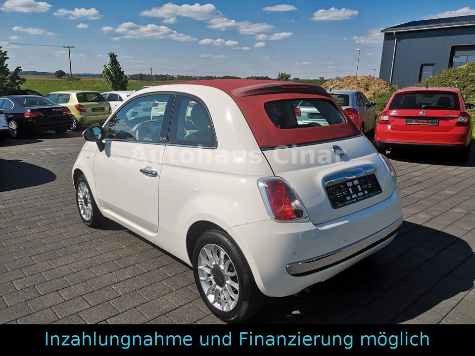 Fiat 500 Lounge*Klima*Blue&Me*Alu*PDC* in Waldstetten