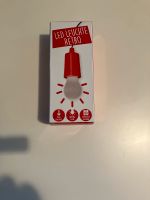 LED Lampe Retro rot für Schrank mit Schnur und Batterie Bayern - Raubling Vorschau