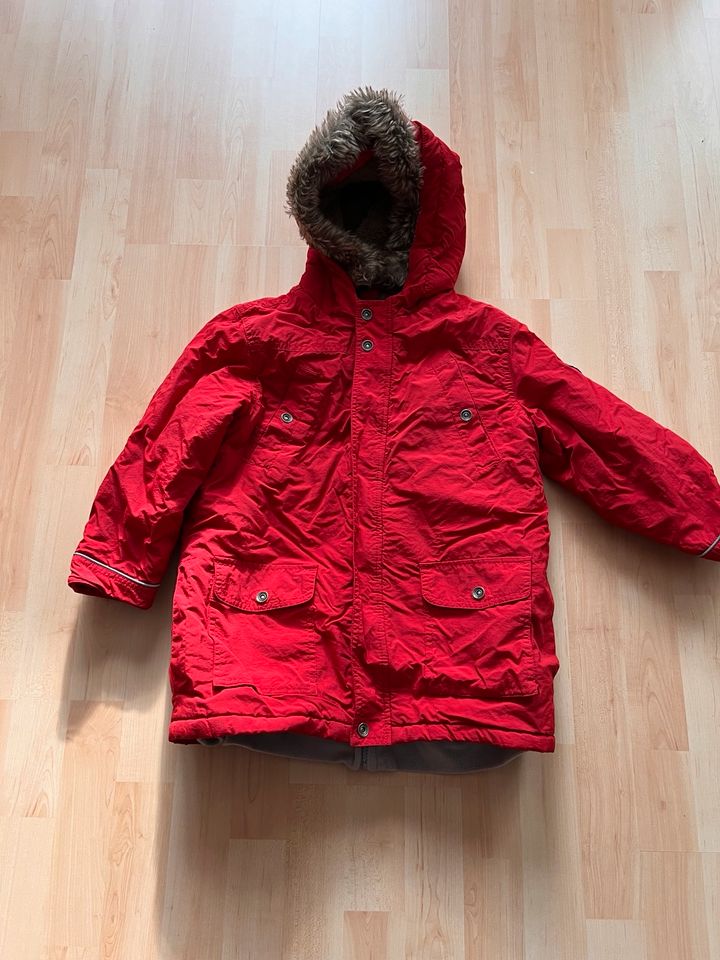 rote Winterjacke von Verbaudet 3 in 1 in Raubling