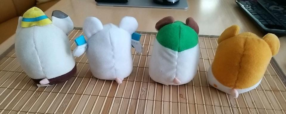 SAMMLER aufgepasst!!! - 2 Hamtaro McDonalds Plüschfiguren,wie neu in Königslutter am Elm