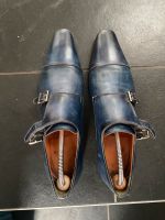 Santoni Schuhe Doppel Monk Herrenschuhe Doppelmonk Hessen - Hainburg Vorschau